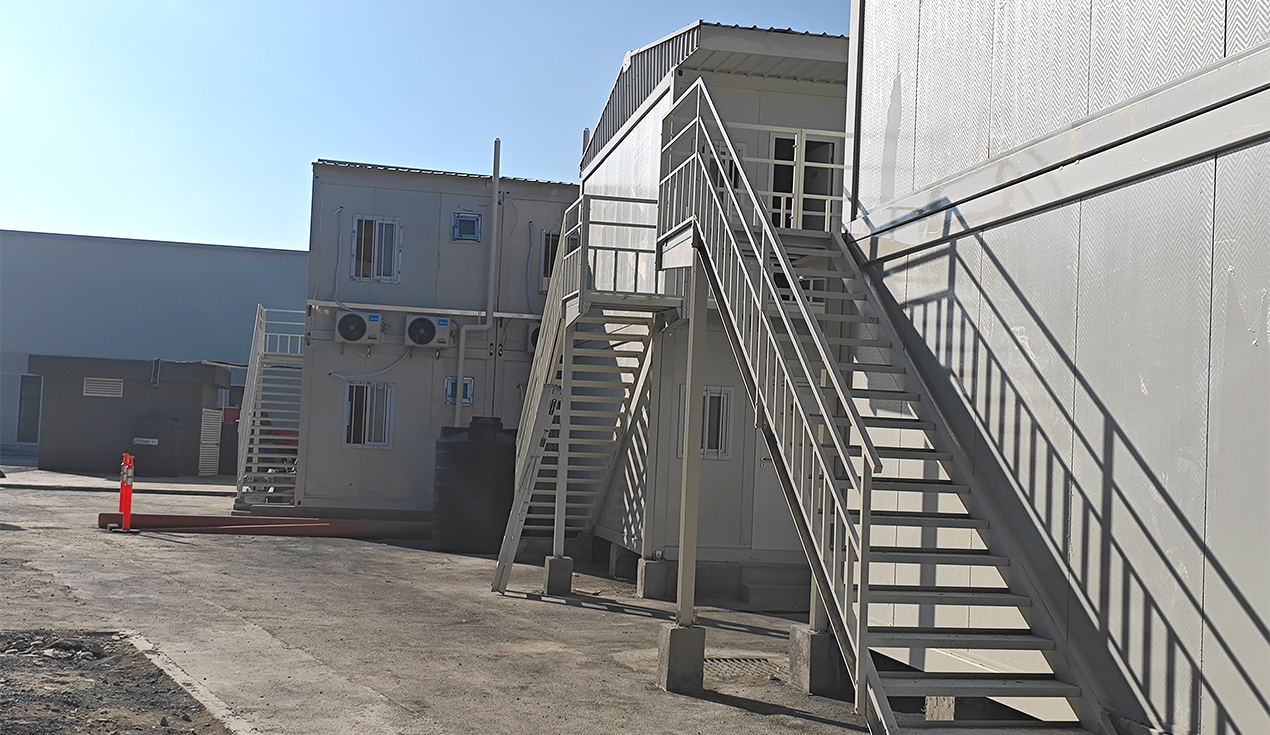 Projet de bâtiment de dortoir pour le personnel au Mexique