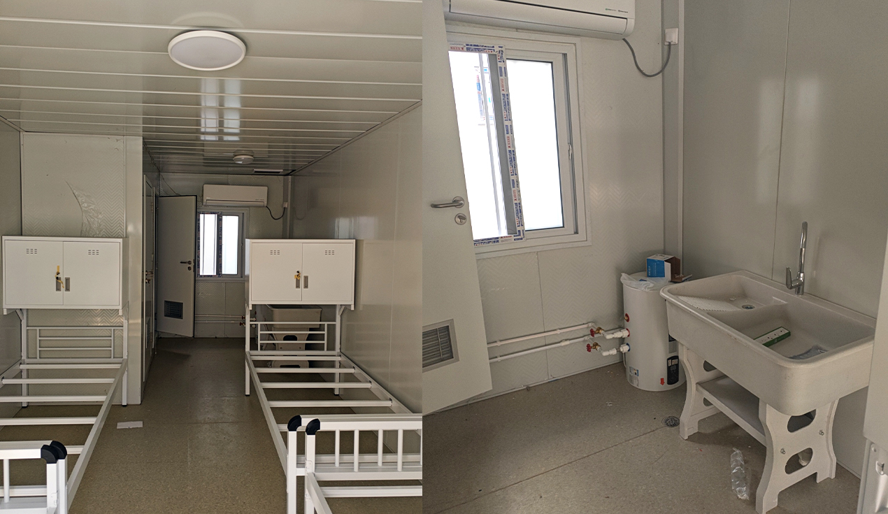 Projet de bâtiment de dortoir pour le personnel au Mexique