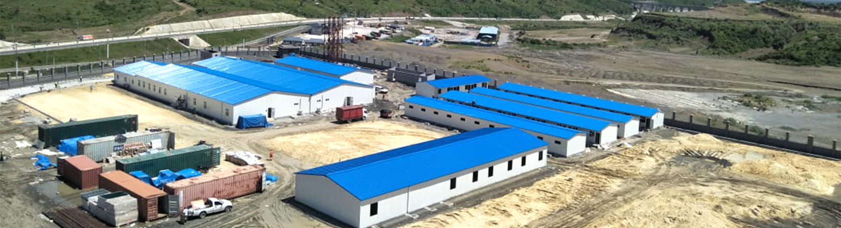 Projet de camp résidentiel et de bureaux au Kenya