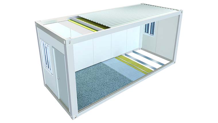 Maison modulaire en caisson